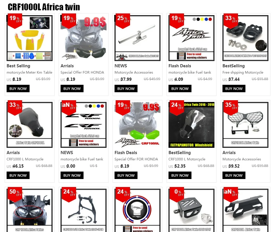 CBR 1000 RR CRF1000 L Аксессуары для мотоциклов Зеркало для CBR1000RR CB1000R 2008- CRF1000L Африка Близнецы