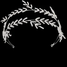 Bridal Gorgeous Rhinestone Tiaras Headband Wedding Party Hair Accessories Bride Hairband For Women Jewelry Gift CX17