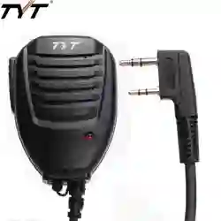 Оригинальный TYT дистанционного плечо Динамик Mic Микрофон для TYT TH-F8 TH-UV8000D/E Walkie Talkie двухстороннее радио Baofeng Радио