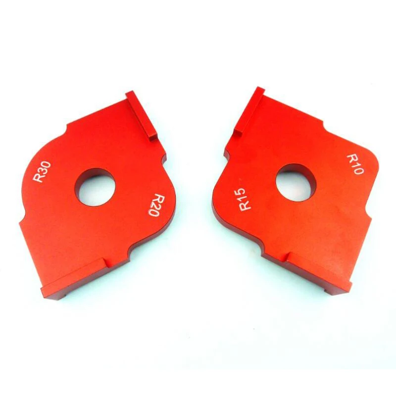 DWZ New Radius Quick-Jig Router Table Bit Corner Jig Templates For Woodworking Tool