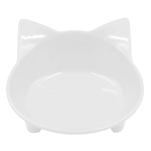 Lovely Cat Shape Cat Bowls Anti slip Melamine Pet Dog Puppy Kitten Food
