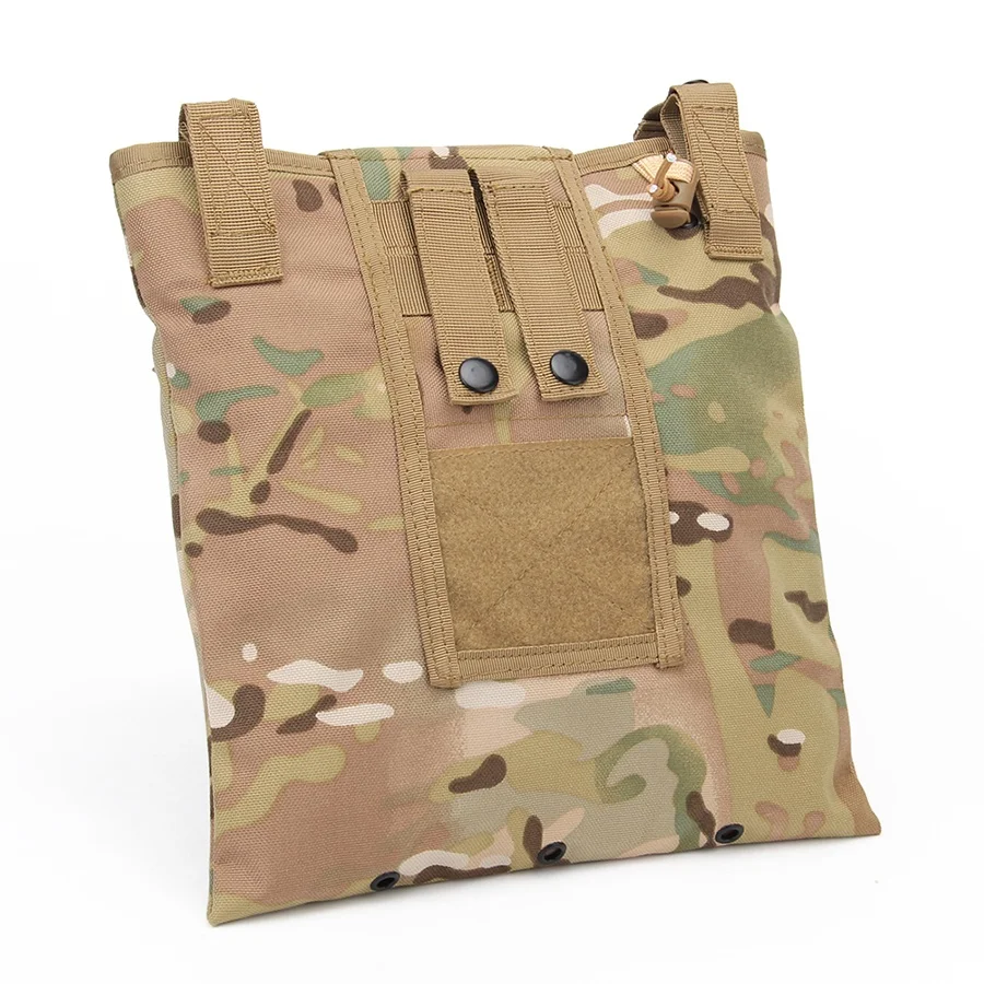 Страйкбол cqc тактический Molle большой складной журнал дампа Drop Pouch военные Охотничьи аксессуары складная сумка для восстановления Mag