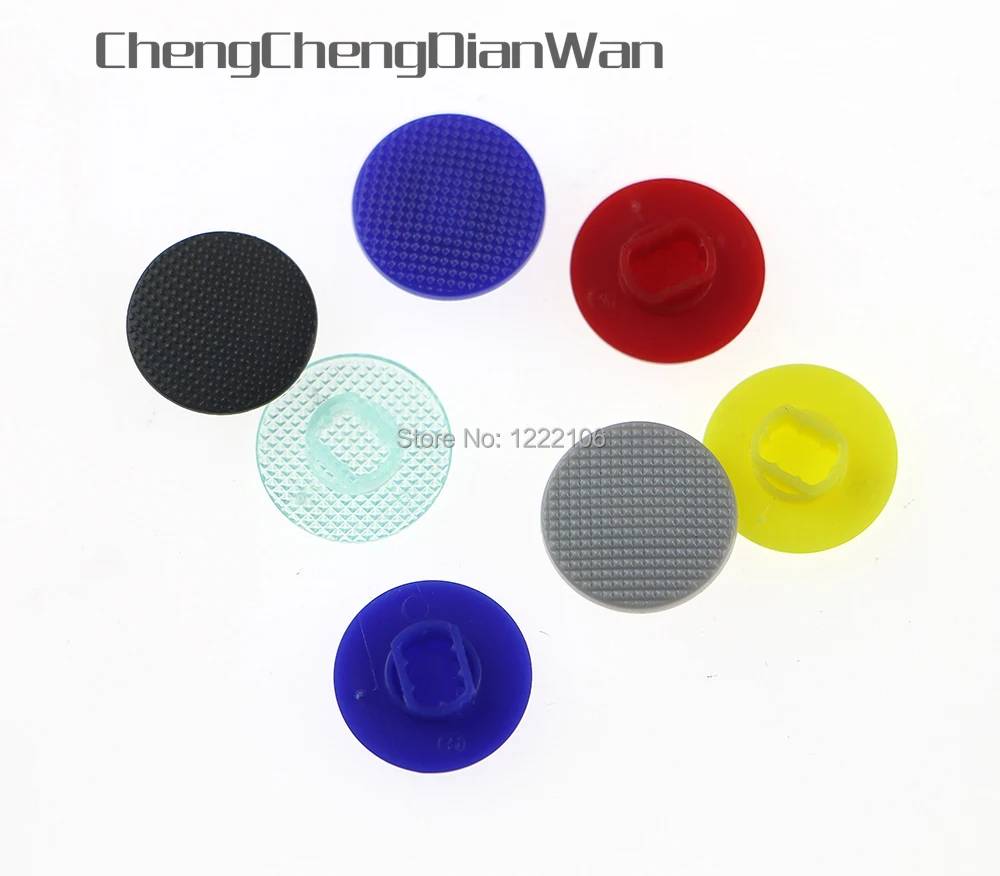 

ChengChengDianWan For 3D analog Thumbstick Cap Thumb Stick Cap Cover Replacement For PSP1000 PSP 1000 Colors 4pcs/lot