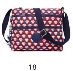 TEGAOTE, маленькие сумки на плечо, женские одноцветные сумки с цветочным рисунком, женские сумки, известный лоскут, мини нейлоновая пляжная сумка-Кроссбоди - Цвет: 7