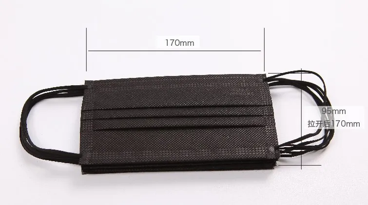 black disposable surgical mask black disposable surgical mask
