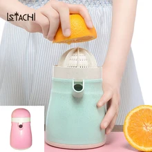 LSTACHi Оранжевый Ручная Соковыжималка ручной натуральная солома материал соковыжималка для лимонов соковыжималка для фруктов лимоновыжималка для фруктов