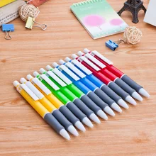 40 шт./лот Новизны Нажмите Стиль Шариковая Шариковая Ручка Офис Школьные Принадлежности Обучения Канцелярские Рекламные Подарки канцелярия ручки