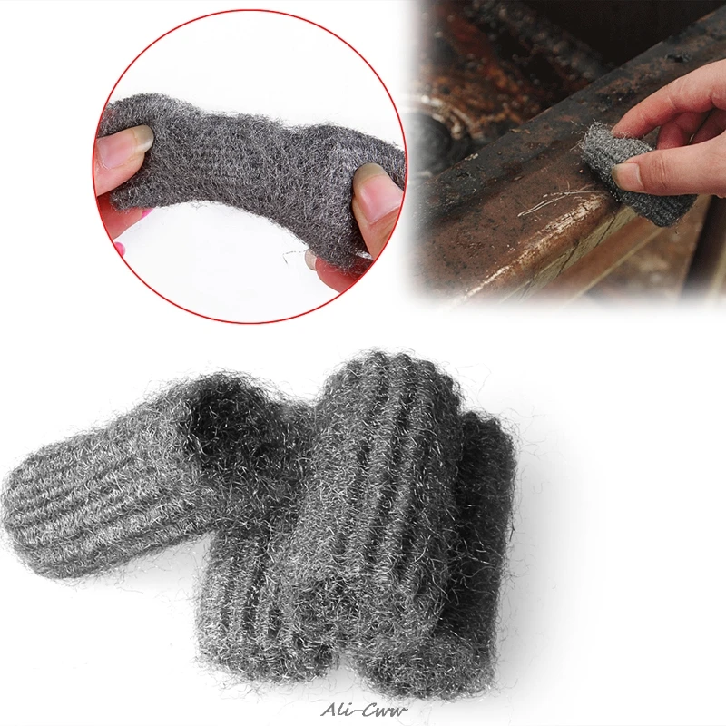 12Pcs Cleaning Equipments Steel Wool Pads Kitchen Wire Cleaning