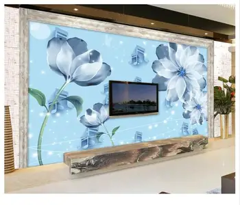 

Customized 3d wallpaper 3d wall murals wallpaper TV background wall fantasy flower living rome photo wallpaper