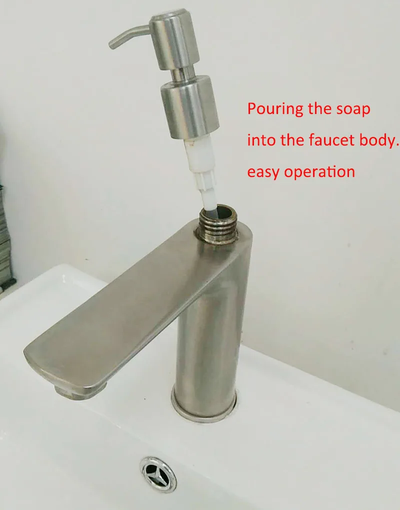  Touch Faucet with Soap Dispenser (2)