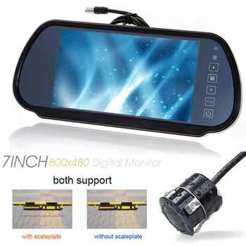 

A USA Russian Native shipment 7" Car LCD TV Screen&CCD Waterproof Front/back Rear View Parking Helper Monitor/Camera kits