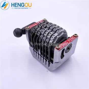 

1 Piece Hengoucn Parts GTO Numbering Machine with 7 Digits Vertical Forward Numbering Machine,last three bits are adjustable