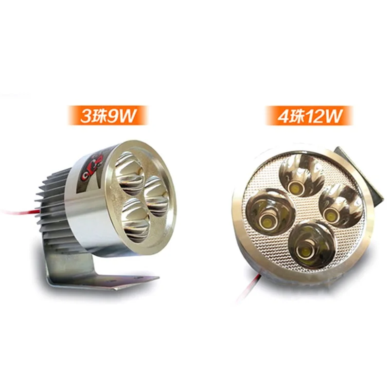 

9/12W Super Bright Led Car Fog Headlamp Waterproof 10W DRL Light Daytime Running Parking Reflective Cup spotlight