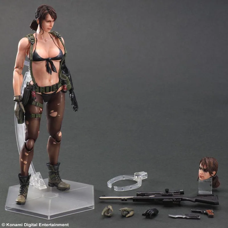 Metal gear Quiet экшн-фигурка Colectible Toys 25 см