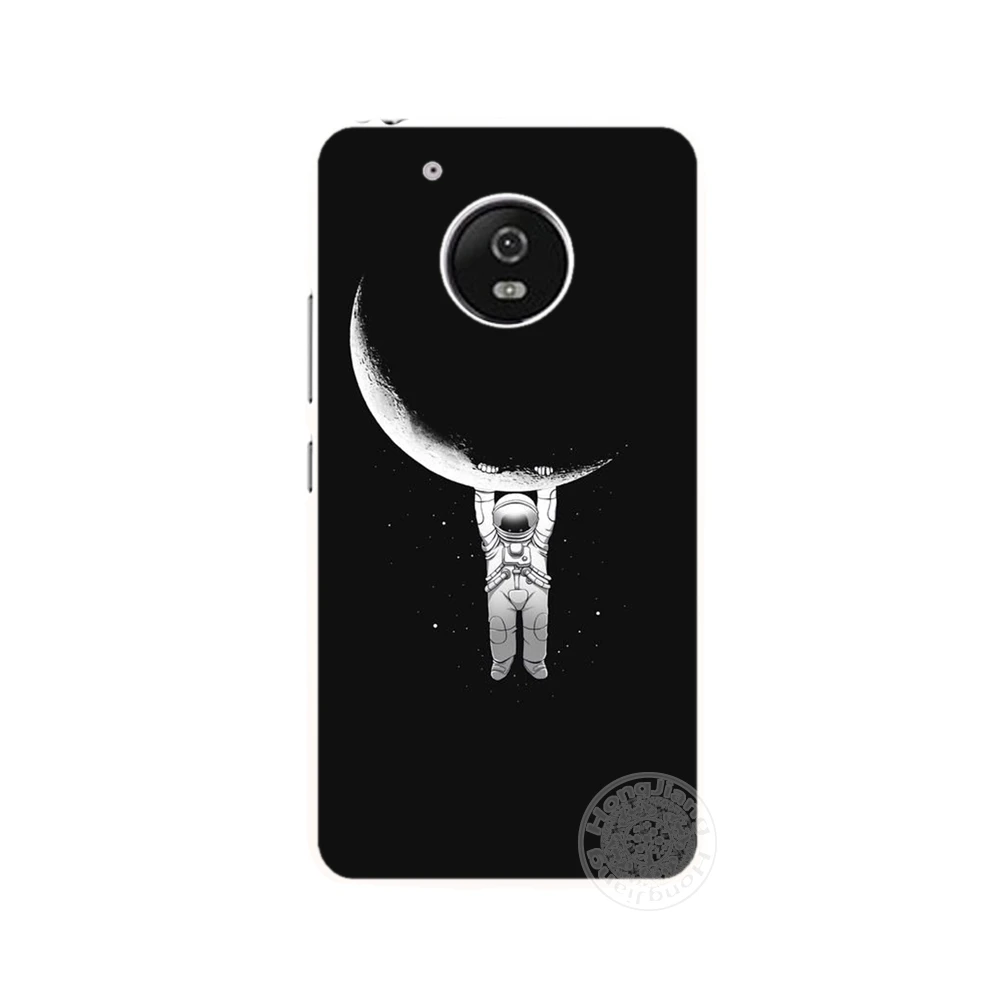 HAMEINUO Космос любовь Луна астронавт чехол для Motorola Moto G6 G5 G5S G4 PLAY PLUS ZUK Z2 pro|cover for
