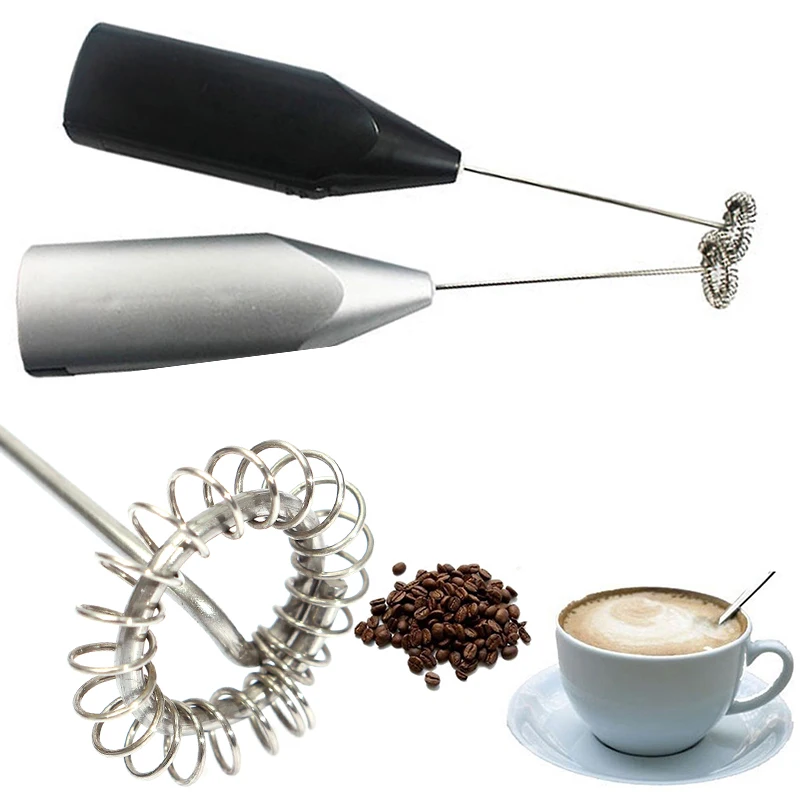 One Piece Chocolate Coffee Latte Milk Stiring Frother Stainless Steel