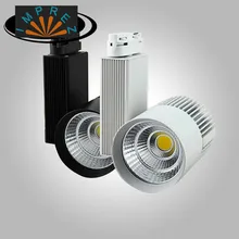 COB Светодиодный фонарь 20 Вт белый/черный потолочный светодиодный световой прожектор Светодиодный фонарь AC85-265V COB Светодиодный прожектор 20 Вт