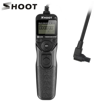 

SHOOT RS-80N3 LCD Remote Timer Shutter Release for Canon EOS 6D 5D 7D 10D 20D 30D 40D 50D D60 Mark III 6D Mark II 1Ds Mark III