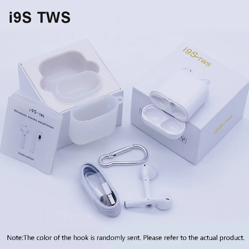 

i9S TWS Mini Wireless Earphone Bluetooth 5.0 Earpiece Sport Stereo Wireless Earphones With Mic For phone Bluetooth Earbuds