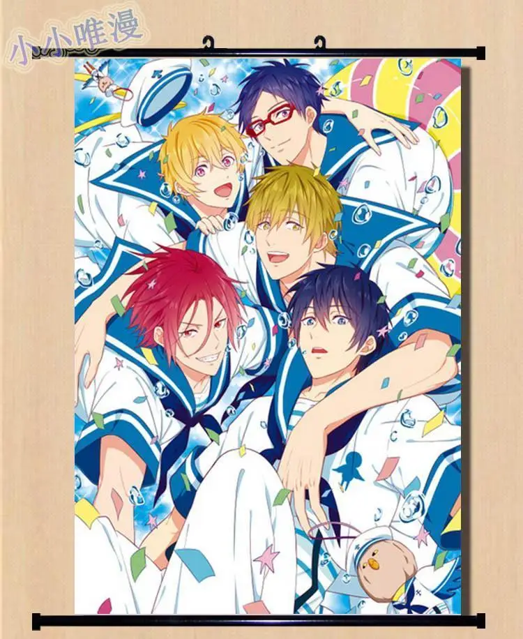 

Anime Free! - Iwatobi Swim Club Home Decor Posters Wall Scrolls