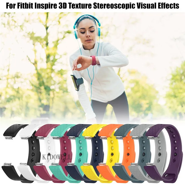 New Arrival Replacement Band For Fitbit Inspire HR Strap Colorful Silicone Wristband For Fitbit Inspire Watchband Accessories
