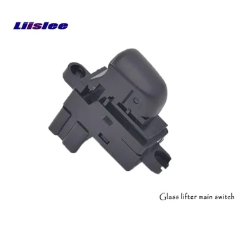

Liislee For Nissan Tiida Left front door glass lifter main switch Main switch Glass lift main switch Accessories Black Button