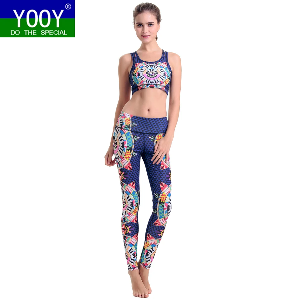 Women Yoga Sets Bra+Pants Fitness Workout Clothing And