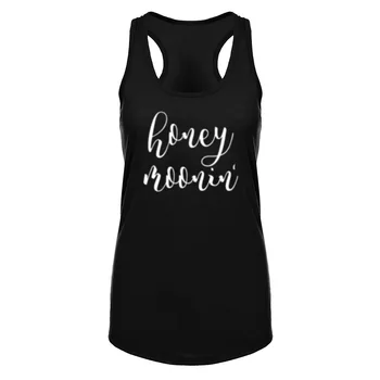 

Honeymoon Honeymoon Casual Racerback Leisure Tank Tops Womens Shirts
