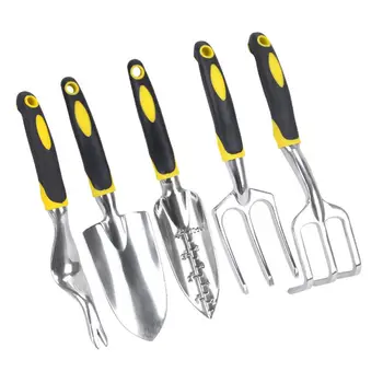 

3/5 Piece of Magnesium Alloy Garden Tool Suit Garden Outdoor Garden Tools Big Sholve/Take root shovel/Cross/Rake
