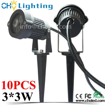 

10PCS AC85-265V 3W LED Spike Landscape Yard Garden Light 3 Years Warranty