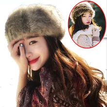 Женская и мужская меховая шапка натуральная пушистая лиса меховая шапка зимняя теплая Толстая модная шапка-бомбер 6 цветов