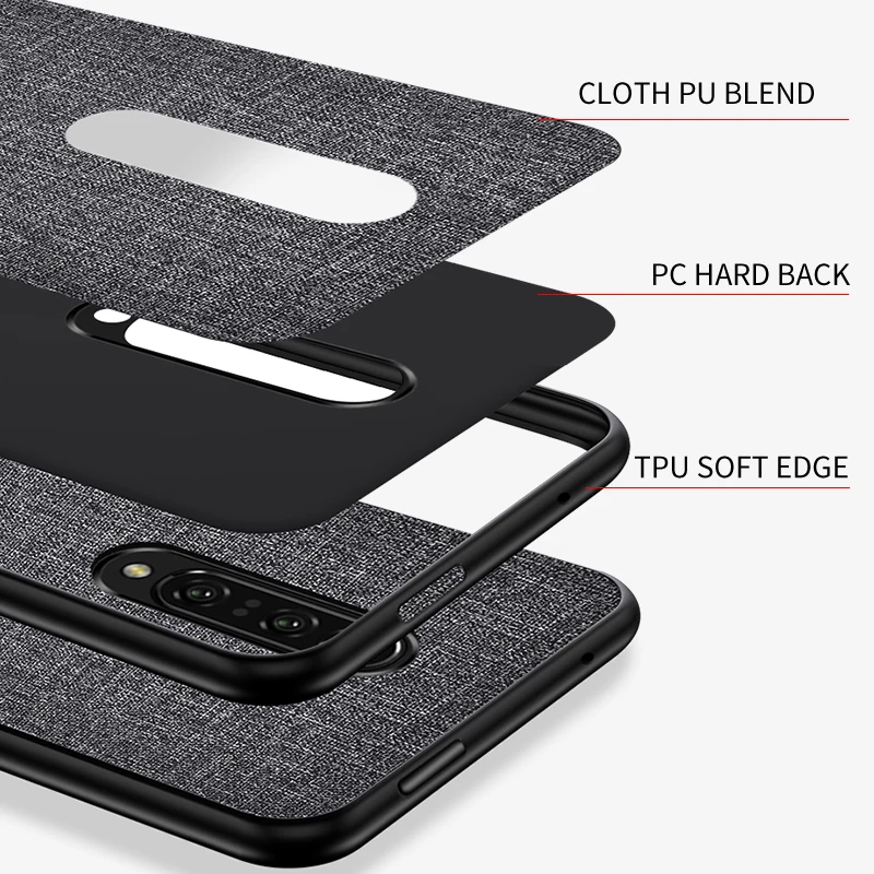 Чехол для телефона для OnePlus 7 Pro 7t 6 T 6 тонкий гибридный тканевый Мягкий Бампер Жесткий Чехол для One Plus 7Pro 6 T Funda