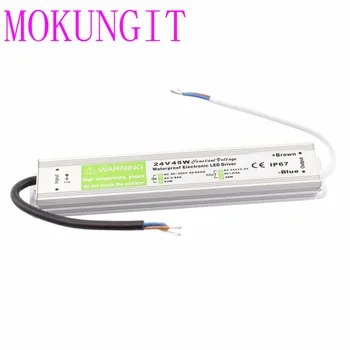 

Fast shipping 10pcs DC 24V 45W LED Power Supply AC110V-260V IP67 Waterproof Electronic LED Driver Transformer for LED Strip