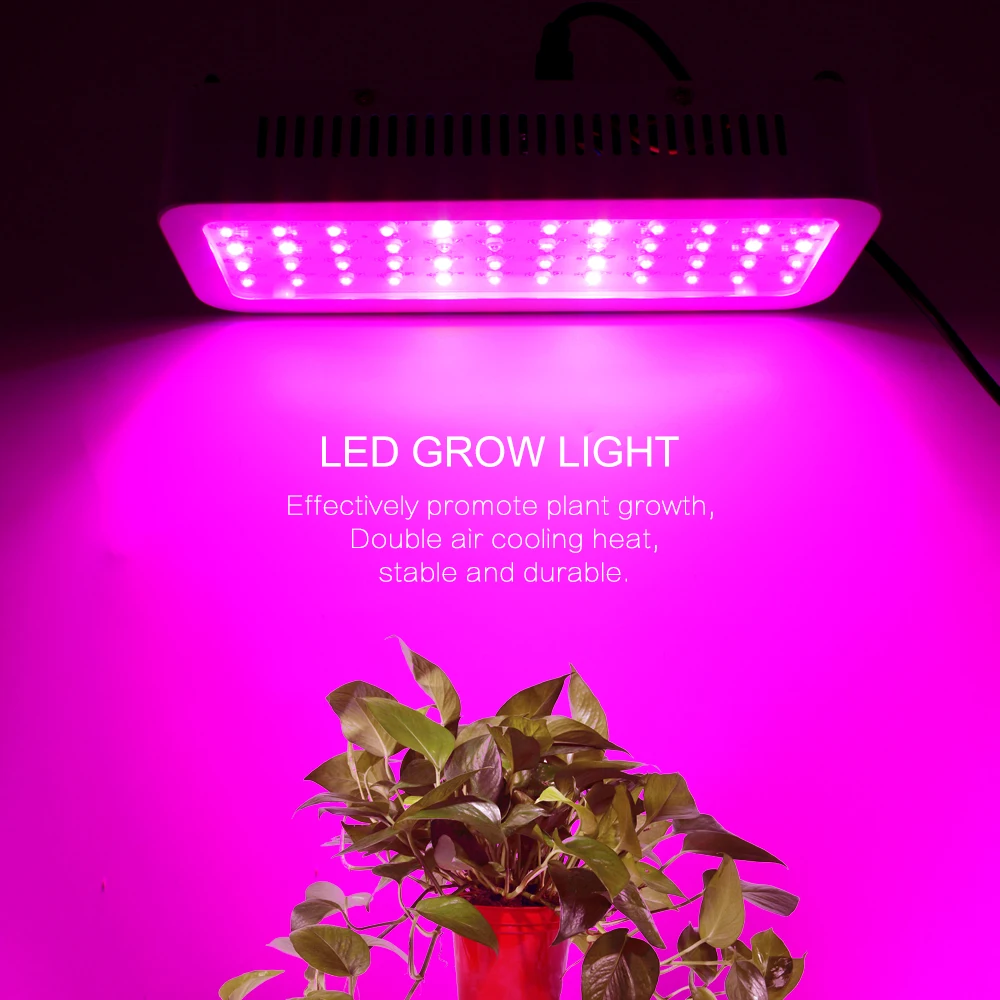 Double Chips 600W led grow light 410-730nm Full Spectrum Grow Lamp For greenhouse Flowers Vegetables Fruits to increase yield