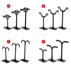 1 компл. 3 Размеры акриловые серьги дисплей полка стенд держатель ювелирных изделий Организатор стойки