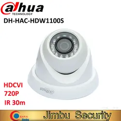 Dahua HDCVI Камера HAC-HDW1100S 720 P 1MP купольная Камера IR30m IP67 видеонаблюдения Камера HDW1100S