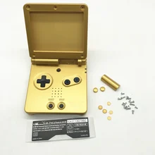Ограниченный Золотой корпус крышка лицевой панели для Gameboy Advance SP GBA SP