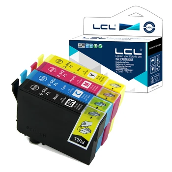 

LCL 502XL C13T02W14010 C13T02W24010 (4-Pack KCMY) Ink Cartridge Compatible for Epson suivants XP-5100 XP-5105 WF-2860 WF