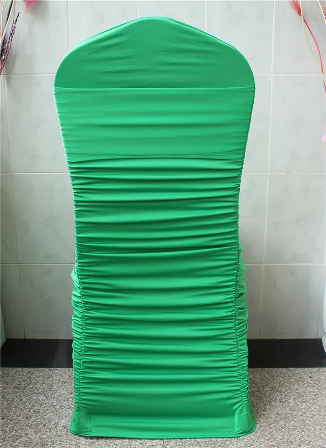 2/2 100PCS Ruffled Spandex Chair Cover/Lycra Chair Cover ...