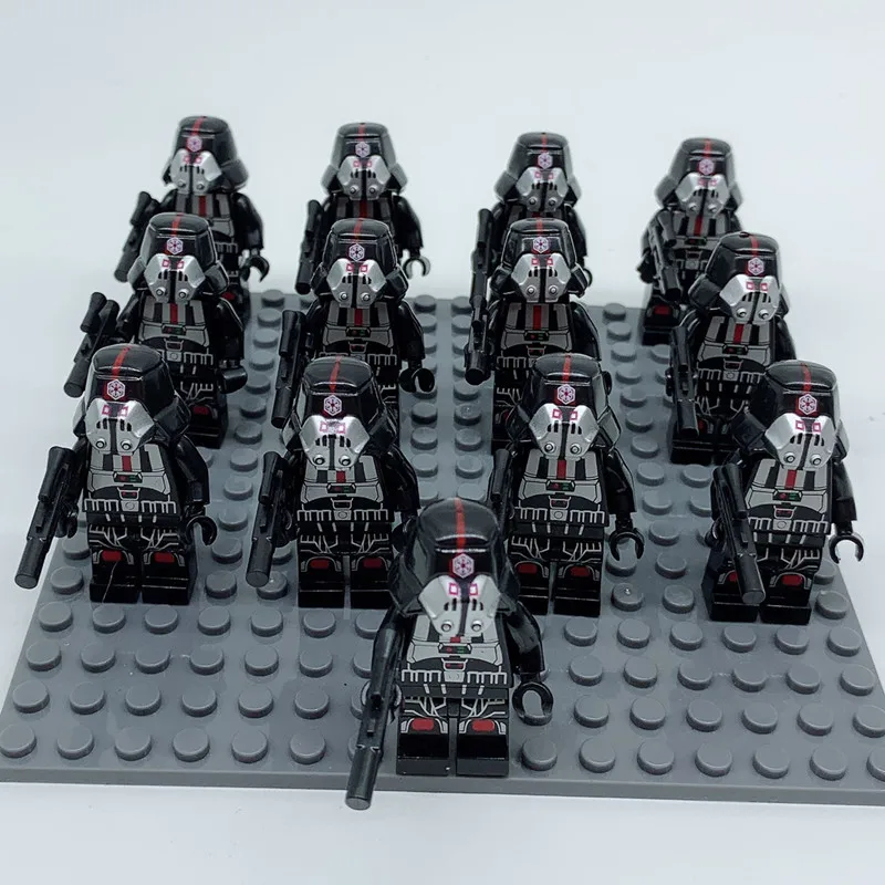 13 шт. Звездные войны Han Solo Luke Skywalker Snoke Sith Lord Maz Kanata строительные блоки игрушки для