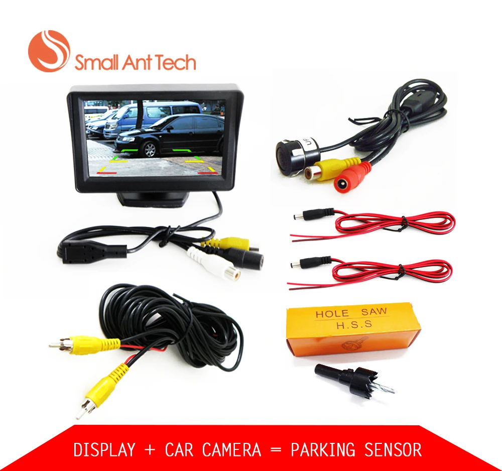 Car Parktronic Parking system kit Video Sound Alarm With Rear View font b Camera b font