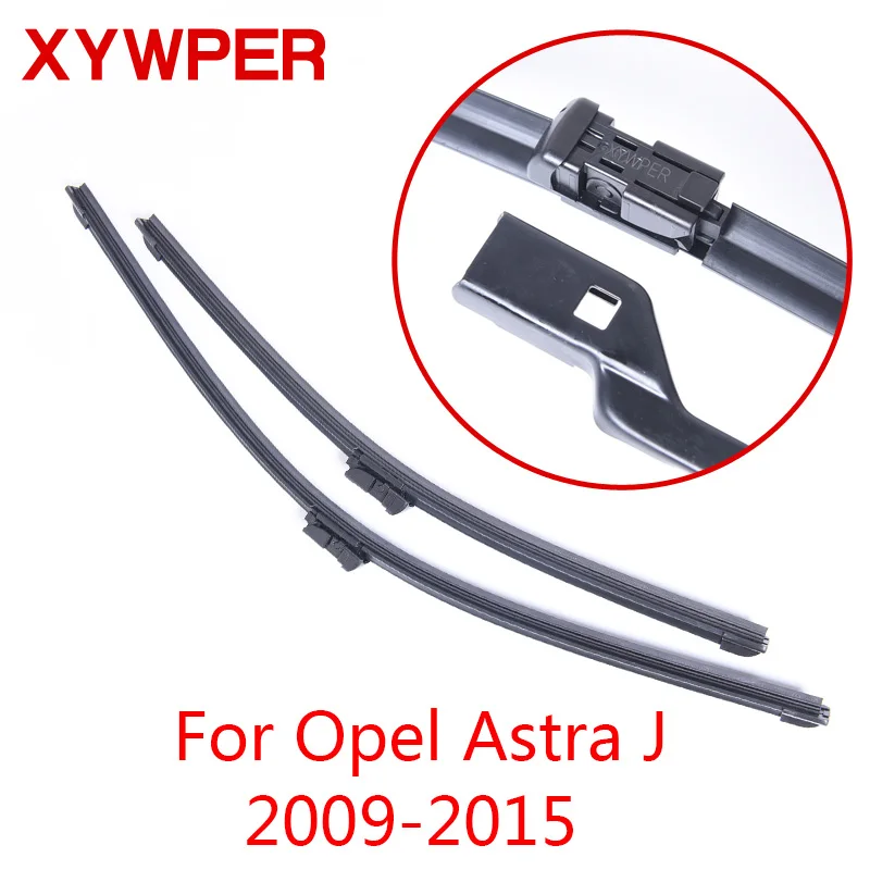 XYWPER Wiper Blades for Opel Astra J 2009 2010 2011 2012 2013 2014 2015 Car Accessories Soft Rubber Windscreen wipers XYWPER Wiper Blades for Opel Astra J 2009 2010 2011 2012 2013 2014 2015 Car Accessories Soft Rubber Windscreen wipers