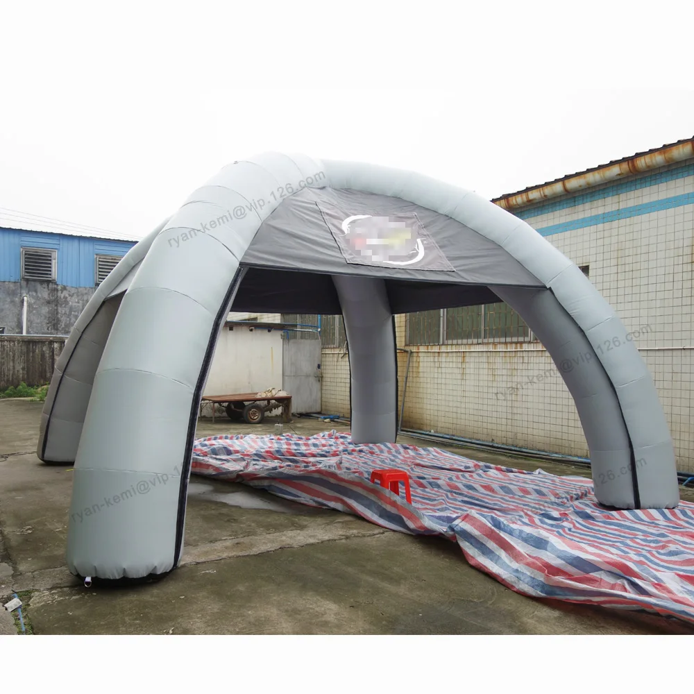 8m dia 4 legs PVC inflatable spider tent outdoor inflatable exhibition advertising cover promotion display marquee 3