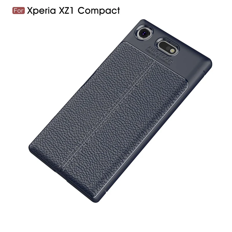 Litchi Texture TPU Cases for Sony Xperia XZ1 Compact (15)