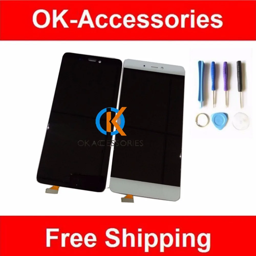 Free Tools For Xiaomi 5S Mi5s M5S Mi LCD Display Screen Touch Screen Digitizer Assembly black