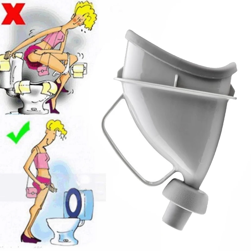 2017 Unisex Portable Mobile Urinal Funnel Outdoor Camping Hiking Festival Urination Funnel Device Car Handle Urine Bottle Toilet