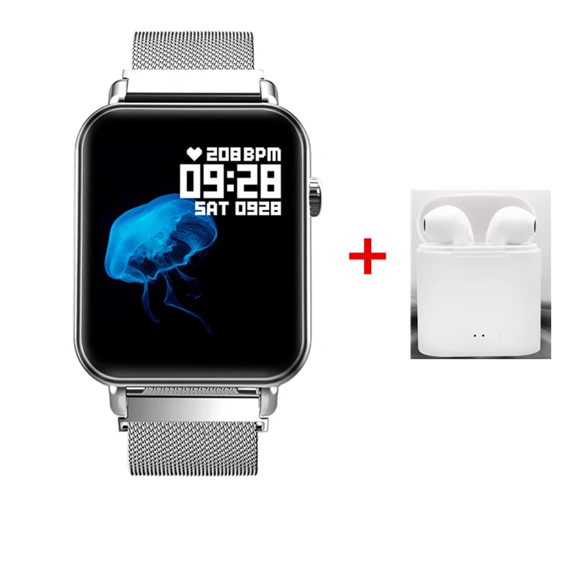 

Y6Pro Ms smart watch IP67Waterproof 15days long standby Heart rate Blood pressure exercise mode smartwatch Support IOS Android