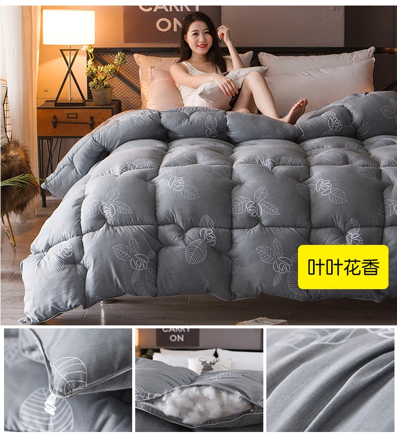 thickening Keep warm Cloud mink cashmere Winter quilt king queen full