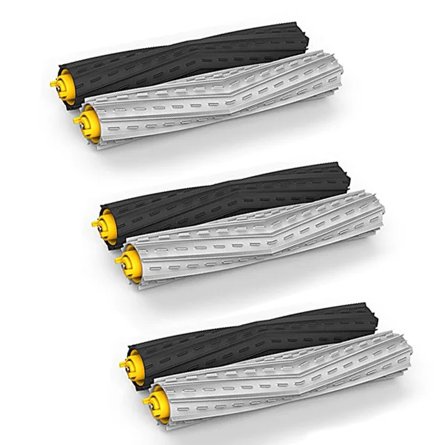 3 set Tangle-Free Debris Extractor for iRobot Roomba 800 900 Series 870 880 980 vacuum cleaner accessories,robot vacuum cleaner