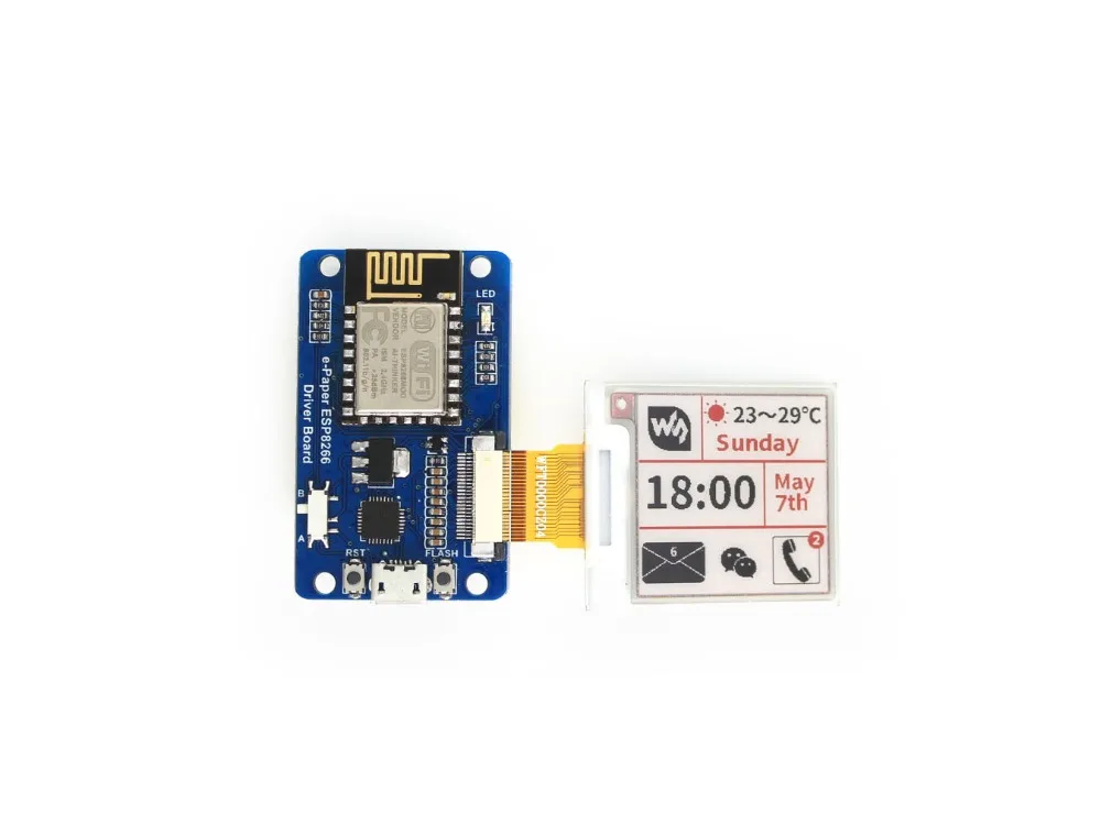 Waveshare универсальная электронная бумажная плата драйвера с Wi Fi SoC ESP8266
